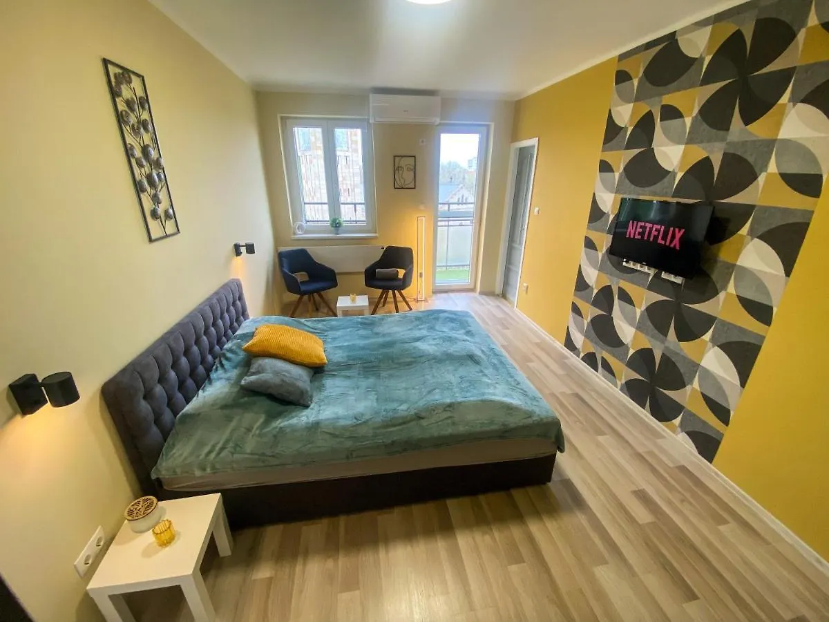 Fresh Smartly Designed Studio Flat & Sunny Balcony Budapeszt